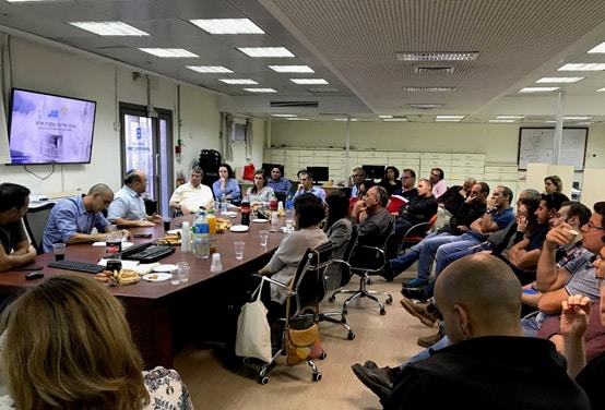 סיור לקוחות קבוצת אורנטק במשל"ט